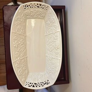 Vintage LENOX Rectangular Serving Dish 14”x 8-1/2”